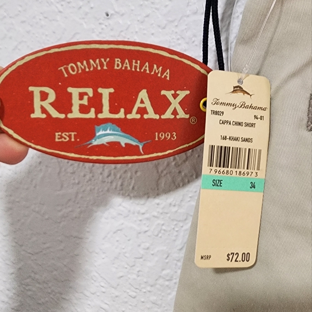 Tommy Bahama Cappa Chino Short - Picture 4 of 9